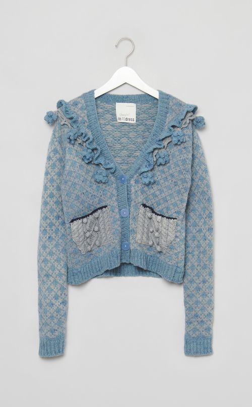【roop】flower cardigan