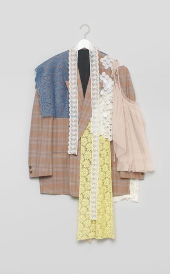 【roop】レースオーバーサイズジャケット