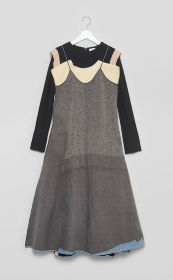 【roop】キャミソールドッキングAラインドレス