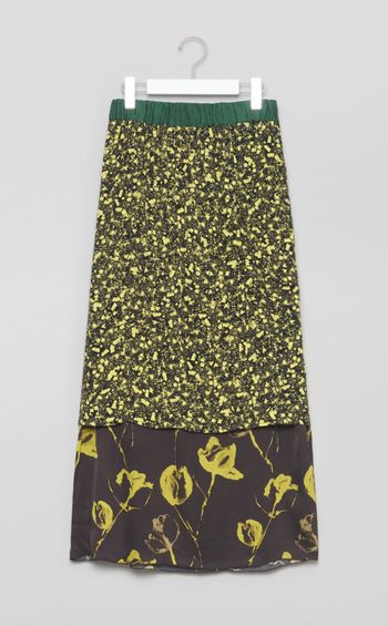 【roop】スリットレイヤードスカート