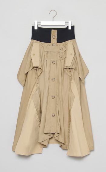 【roop】ロウアートレンチスカート