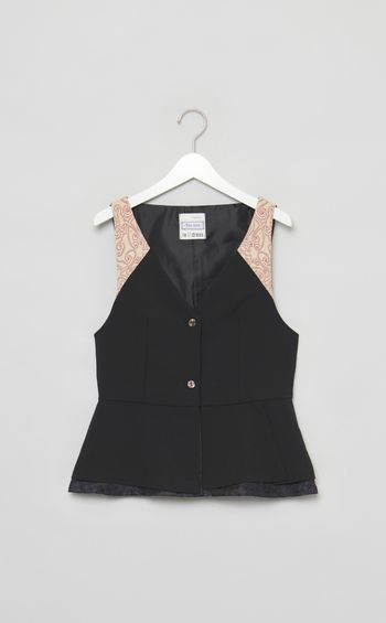 【roop】バロック柄ベスト