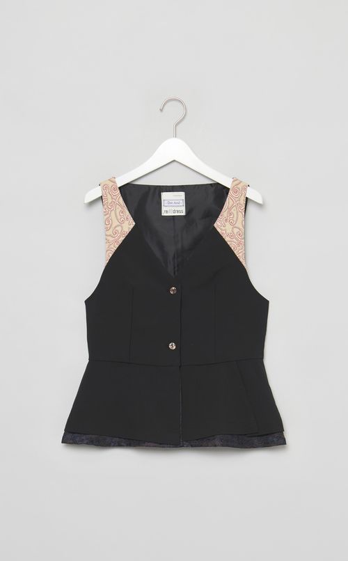 【roop】バロック柄ベスト