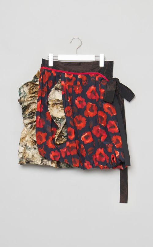 【roop】フラワーラップスカート