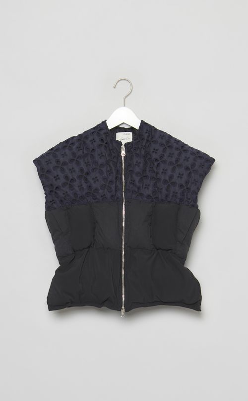 【roop】ヘリテージ ブロッサム パファー ベスト