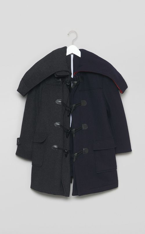 【roop】2枚剥ダッフルコート