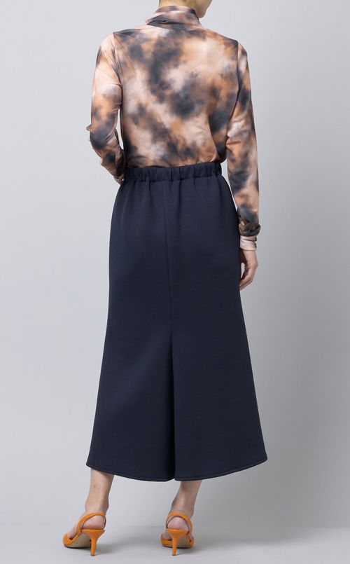 ストレッチマーメイドフレアスカート