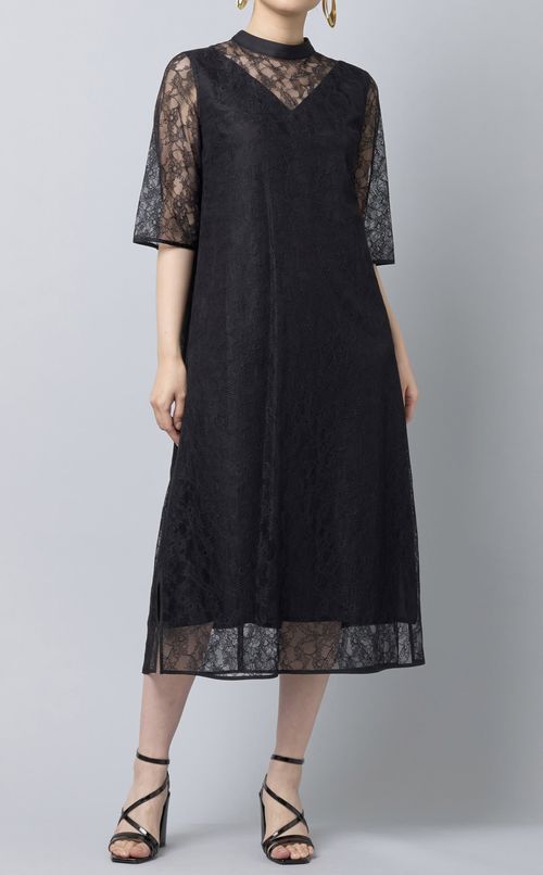 フラワーレースワンピース