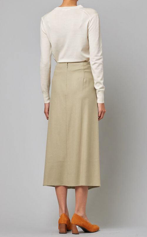 フランネルツイストスカート