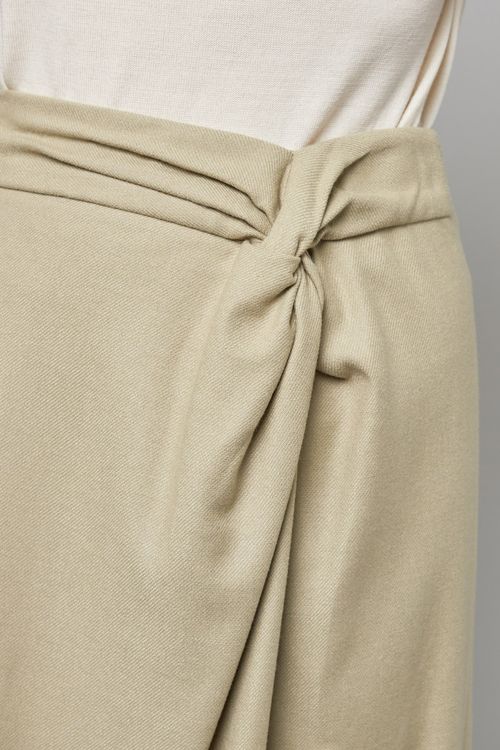 フランネルツイストスカート