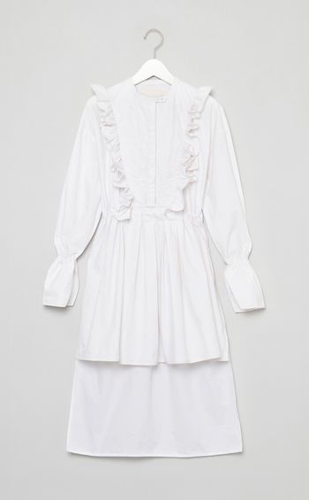 【roop】シャーリングワンピース