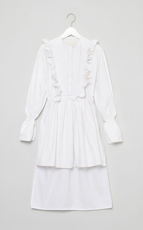 【roop】シャーリングワンピース