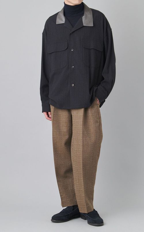 レトロウールボンタンパンツ