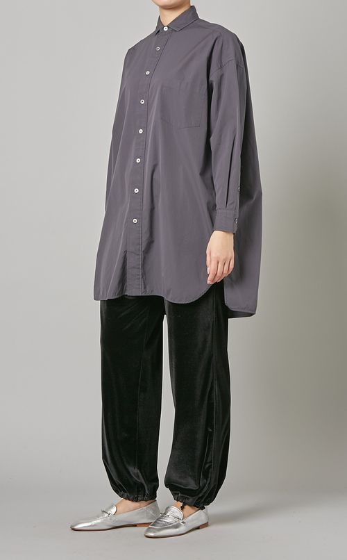 スリットチュニックシャツ