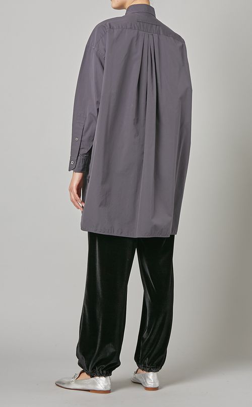 スリットチュニックシャツ