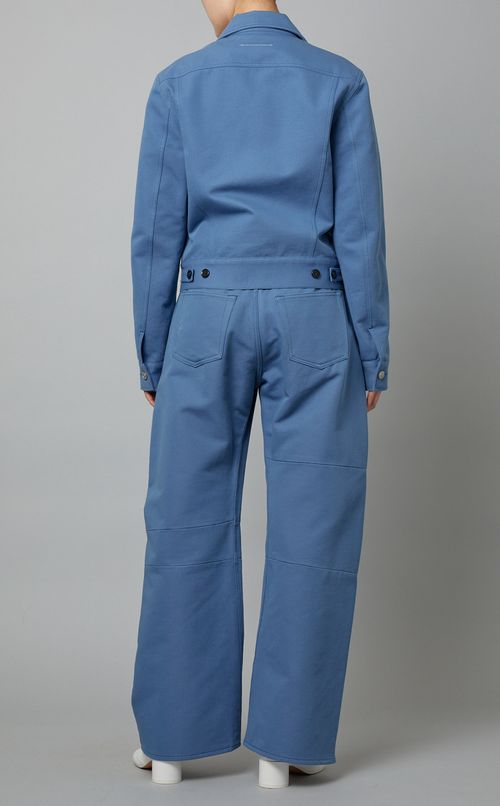 コットン5ポケット切替パンツ