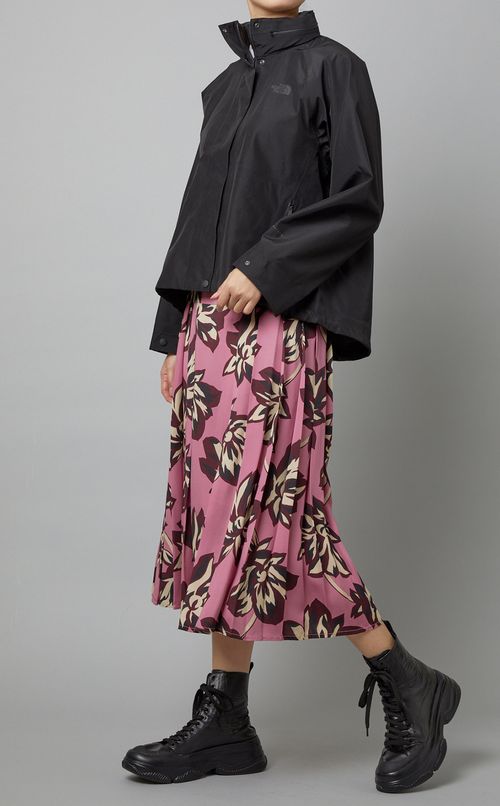 フーディショートジャケット