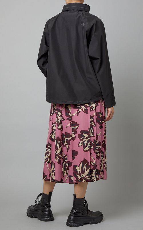 フーディショートジャケット