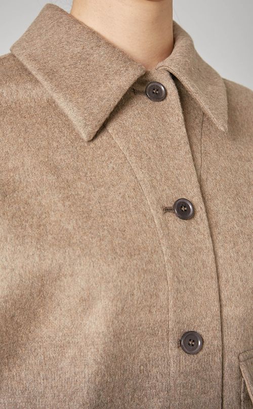 ウールグラデーションブルゾン