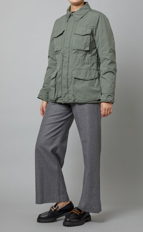 ナイロンM-65ミリタリーブルゾン