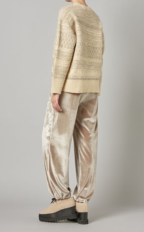 ベロアイージーパンツ