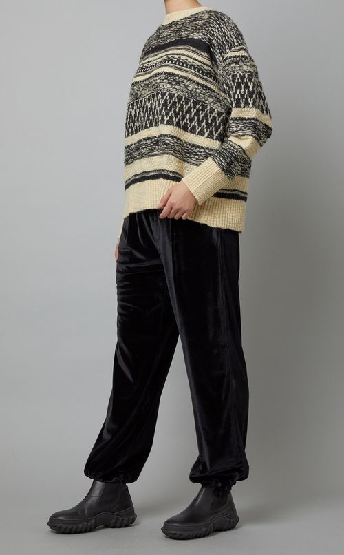 ベロアイージーパンツ