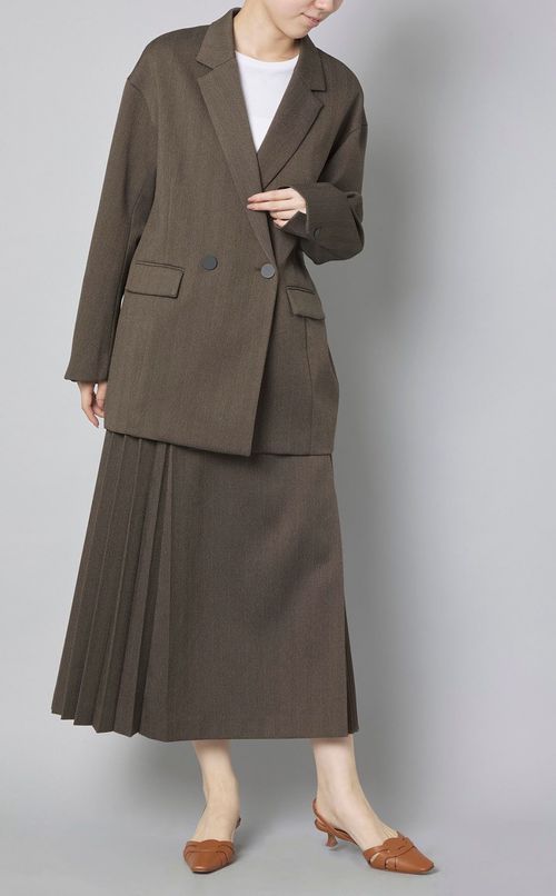 ヘリンボーンオーバージャケット