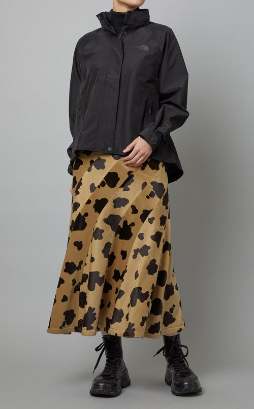 アニマル柄マーメイドスカート