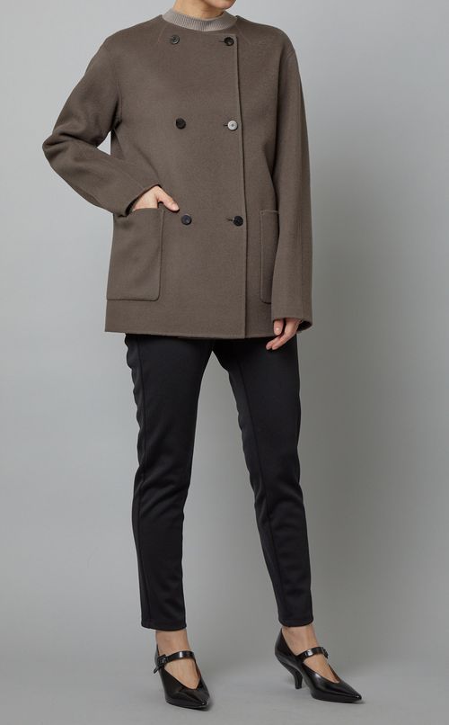 ラグランスリーブショートコート