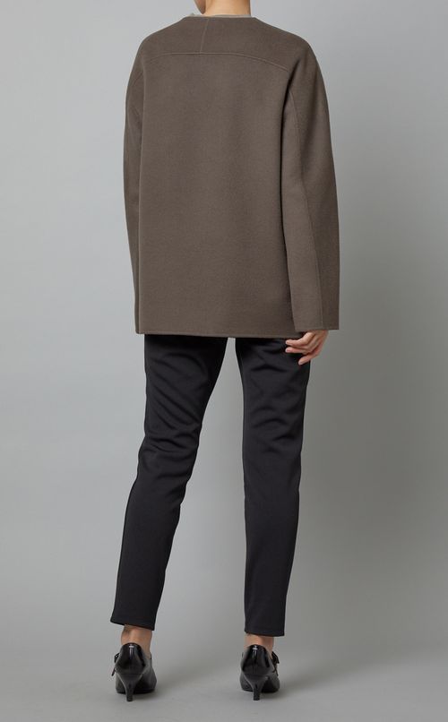 ラグランスリーブショートコート