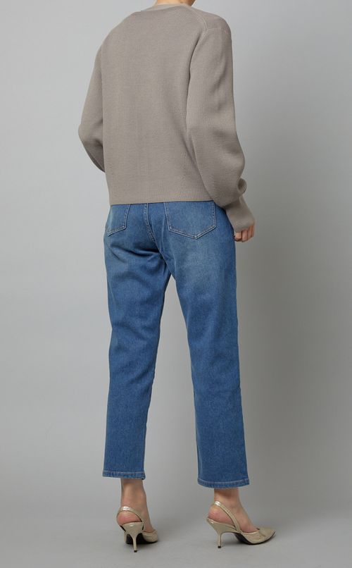 ボリュームスリーブカーディガン