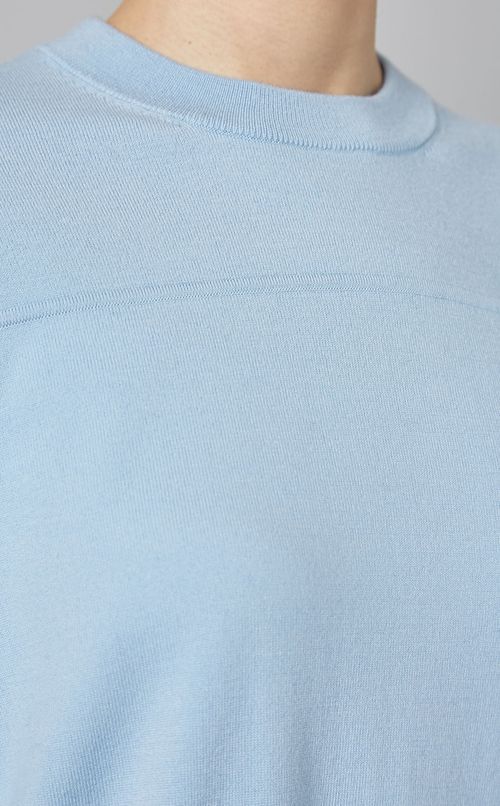 ドロップショルダーニットプルオーバー