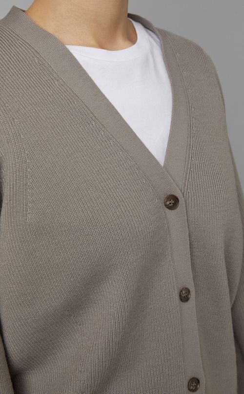 ボリュームスリーブカーディガン