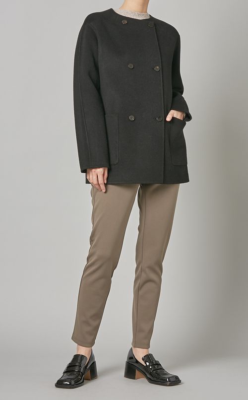 ラグランスリーブショートコート