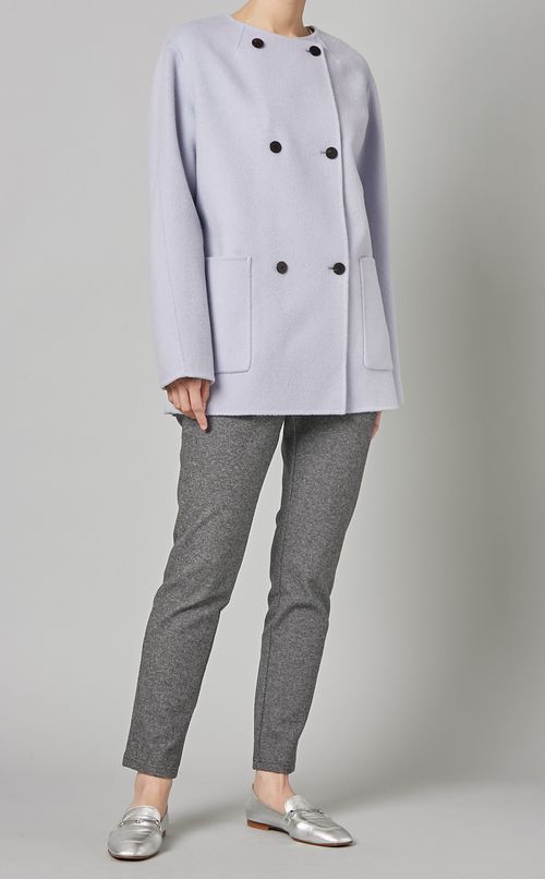 ラグランスリーブショートコート