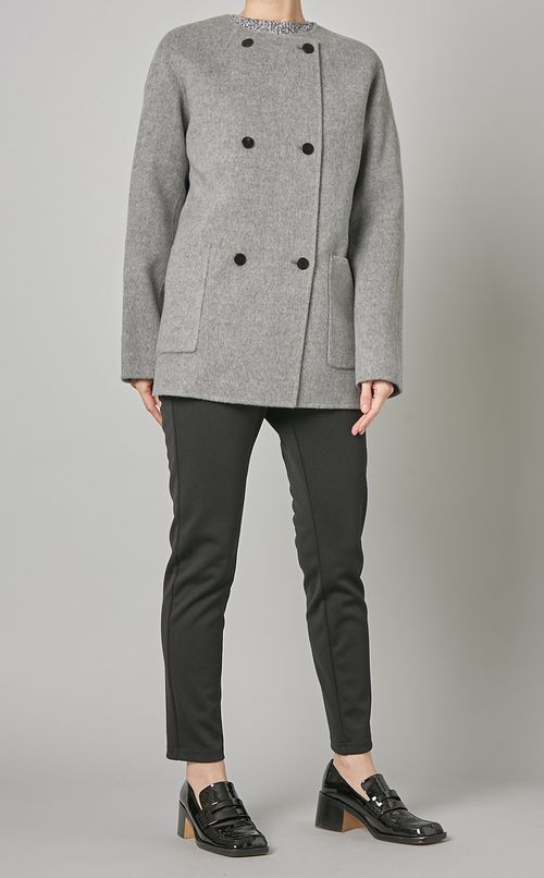 ラグランスリーブショートコート