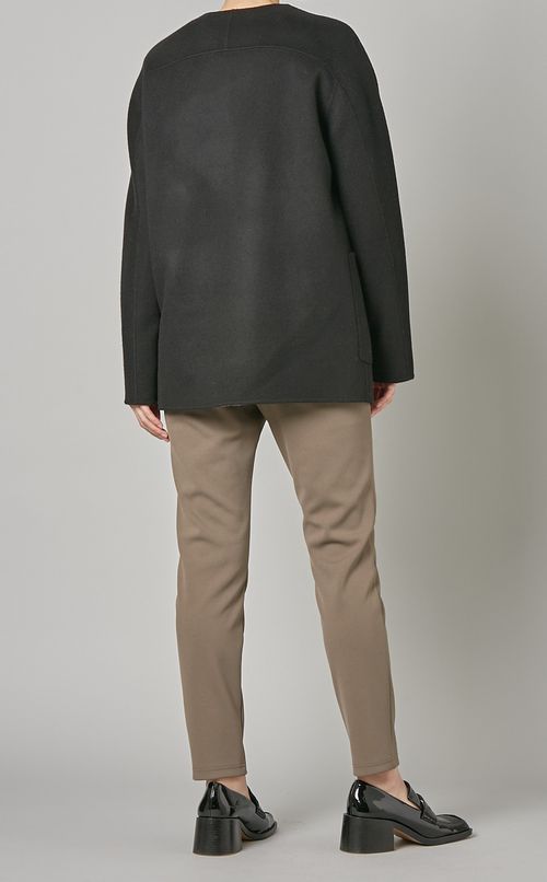 ラグランスリーブショートコート