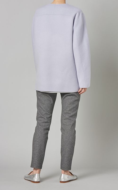 ラグランスリーブショートコート