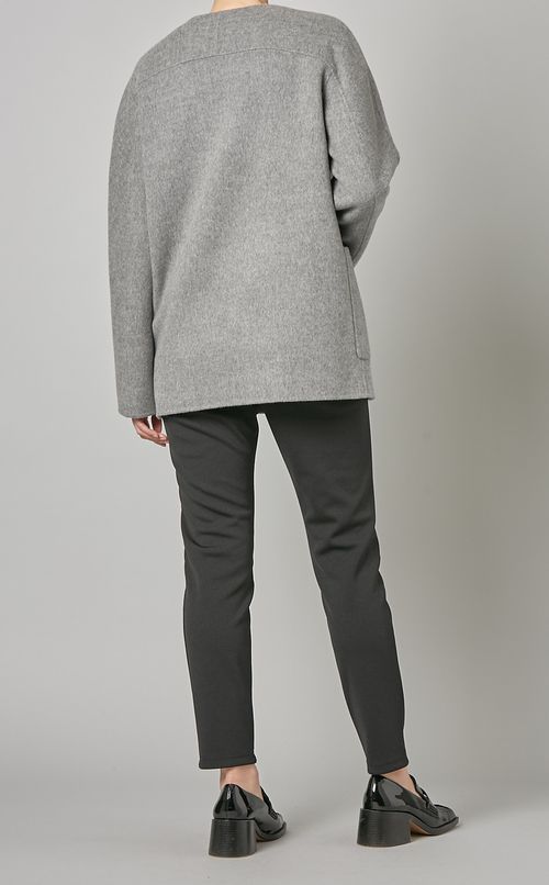 ラグランスリーブショートコート