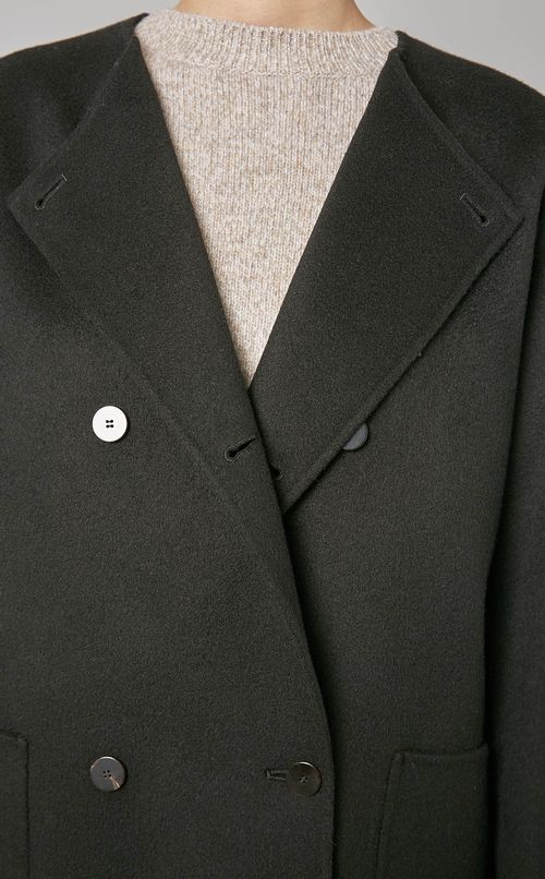 ラグランスリーブショートコート