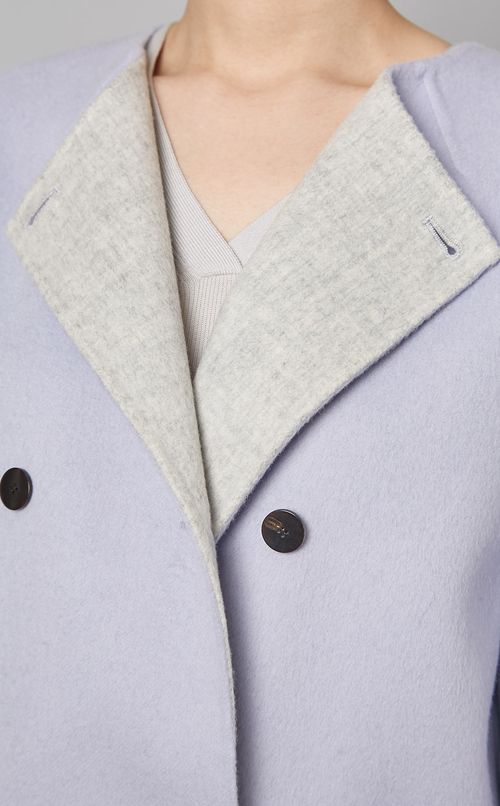 ラグランスリーブショートコート