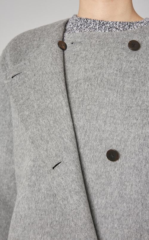 ラグランスリーブショートコート