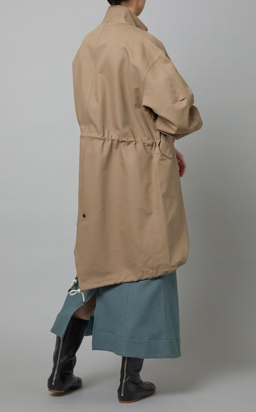 コットンダブルクロスモッズコート