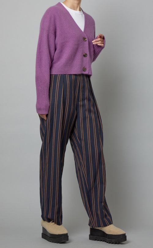 ウールニットカーディガン