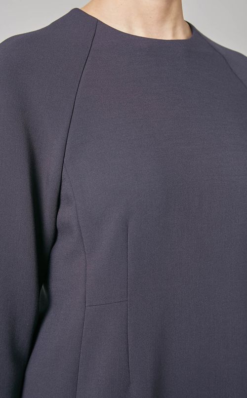 ラグランスリーブIラインワンピース