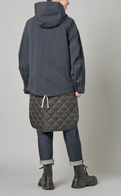 3wayレイヤードモッズコート