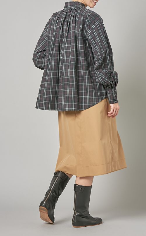 タイプライターボウタイブラウス