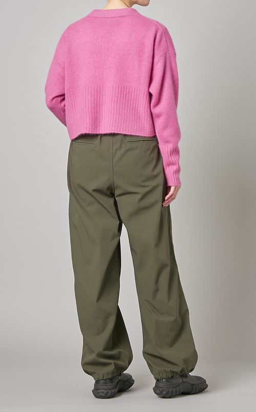 ウールニットカーディガン