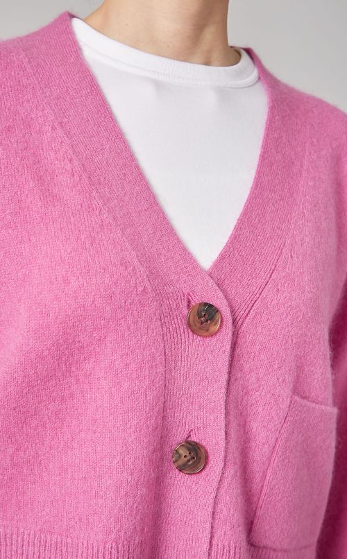 ウールニットカーディガン