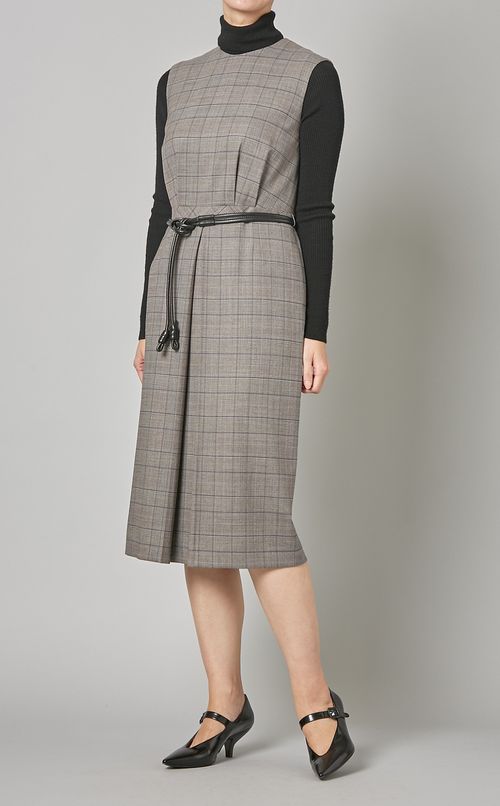 グレンシャークウエストタックワンピース